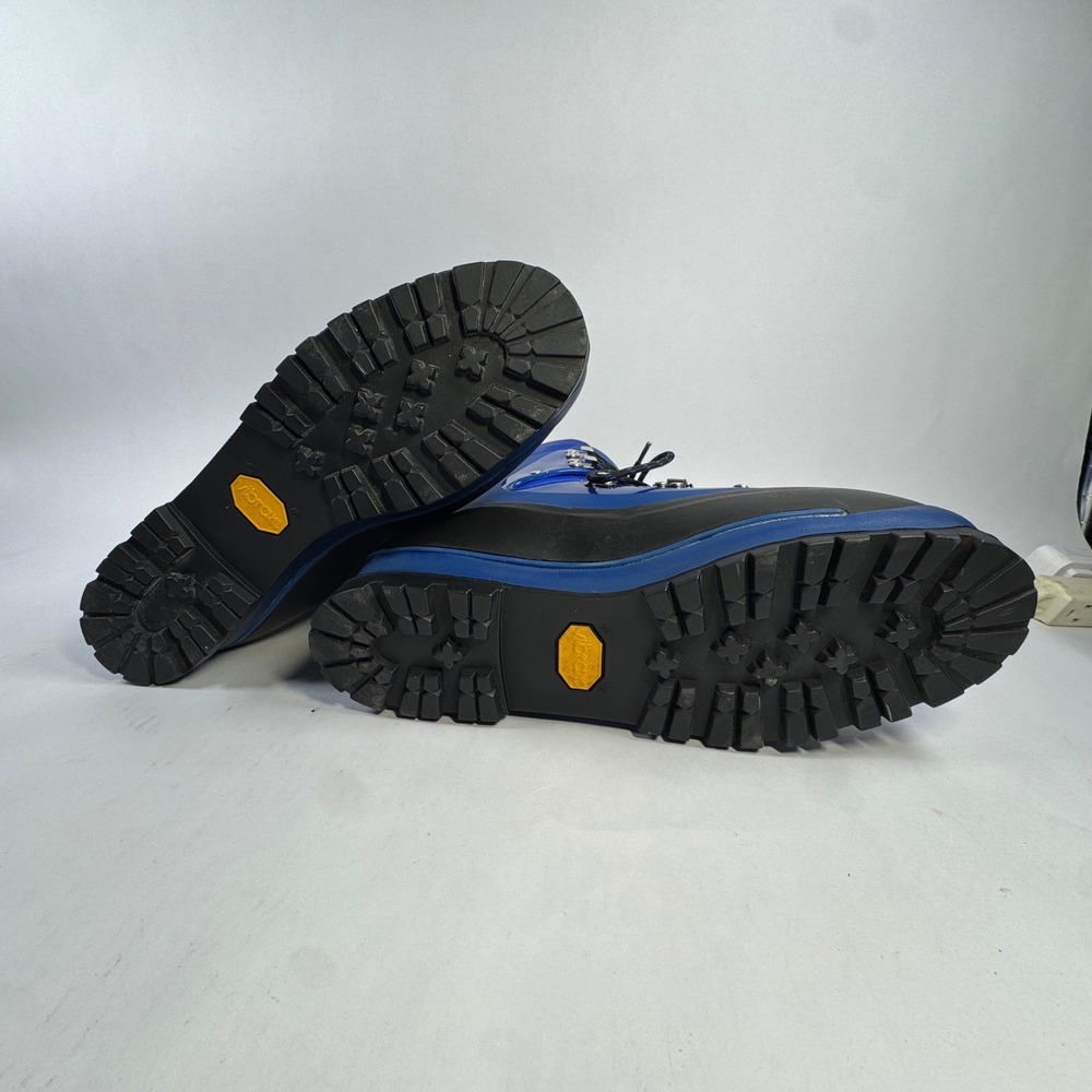Asolo AFS Evoluzione Blue Plastic Mountaineering Boots Mens 10.5 Made in Italy - Picture 10 of 16